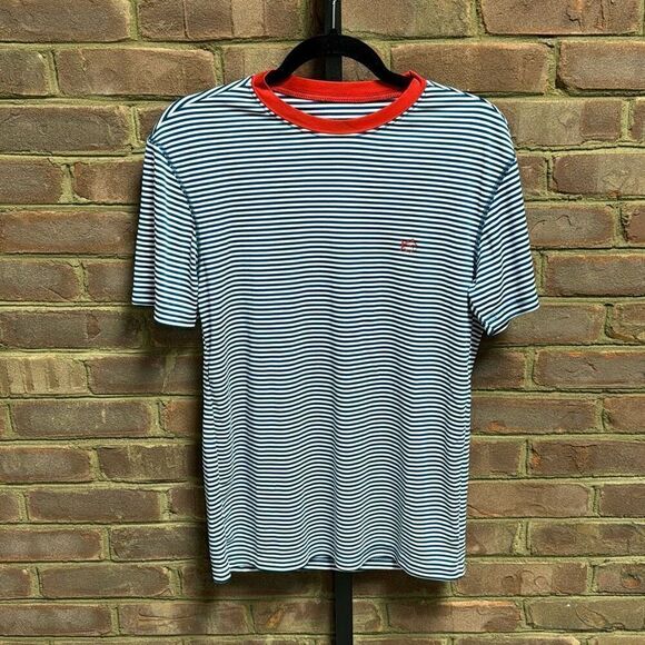 Southern Tide Men’s Blue LIBERTY STRIPE PERFORMANCE TEE SHIRT Size S - Picture 3 of 8